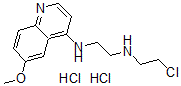 CAS 登录号：38925-89-2， N'-(2-氯乙基)-N-(6-甲氧基喹啉-4-基)乙烷-1,2-二胺二盐酸盐