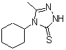 CAS#: 38942-56-2, 4-Cyclohexyl-5-Methyl-2,4-Dihydro-3H-1,2,4-Triazole-3-Thione