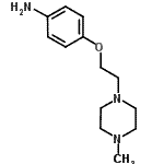 CAS 登录号：38948-28-6， 4-[2-(4-甲基-1-哌嗪基)乙氧基]苯胺