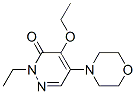 CAS 登录号：38957-42-5， 4-乙氧基-2-乙基-5-吗啉-4-基哒嗪-3-酮