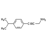 CAS 登录号：389602-83-9， 3-(4-异丙基苯基)-2-丙炔-1-胺