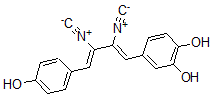 CAS#: 38965-69-4, 4-[(1Z,3Z)-4-(4-Hydroxyphenyl)-2,3-Diisocyanobuta-1,3-Dienyl]Benzene-1,2-Diol