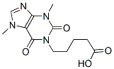 CAS#: 38975-44-9, 5-(3,7-Dimethyl-2,6-Dioxopurin-1-Yl)Pentanoic Acid
