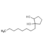 CAS#: 389837-81-4, 1-Octyl-1,2-Cyclopentanediol