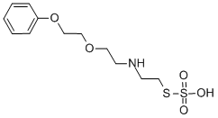 CAS#: 39021-03-9, 2-[2-(2-Sulfosulfanylethylamino)Ethoxy]Ethoxybenzene