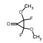 CAS#: 39050-21-0, 2,3-Difluoro-2,3-Dimethoxycyclopropanone