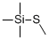 CAS 登录号：3908-55-2， (甲硫基)三甲基硅烷