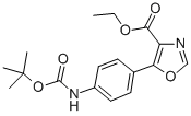 CAS#: 391248-22-9, Ethyl 5-[(4N-Boc-Amino)Phenyl]-1,3-Oxazole-4-Carboxylate