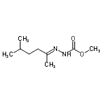 CAS#: 391253-73-9, Methyl (2E)-2-(5-Methyl-2-Hexanylidene)Hydrazinecarboxylate