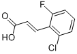 CAS#: 392-22-3, 2-Chloro-6-Fluorocinnamic Acid