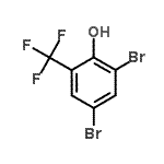 CAS 登录号：392-92-7， 2,4-二溴-6-(三氟甲基)苯酚