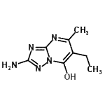 CAS#: 392315-45-6, 2-Amino-6-Ethyl-5-Methyl[1,2,4]Triazolo[1,5-a]Pyrimidin-7-Ol