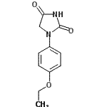 CAS 登录号：392701-75-6， 1-(4-乙氧基苯基)-2,4-咪唑烷二酮