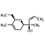 CAS#: 393530-62-6, (2R,3Z)-2-[(2R,6R)-6-Ethyl-5-Methyl-3,6-Dihydro-2H-Pyran-2-Yl]-3-Penten-2-Ol