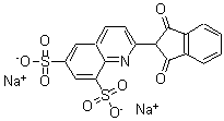 CAS 登录号:39354-67-1, 喹啉黄 S