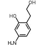 CAS 登录号：393579-97-0， 5-氨基-2-(2-羟基乙基)苯酚