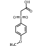 CAS 登录号：3937-99-3， [(4-甲氧基苯基)磺酰基]乙酸