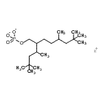 CAS#: 39373-95-0, Potassium [5,7,7-Trimethyl-2-(1,3,3-Trimethylbutyl)Octyl] Phosphate