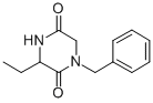 CAS 登录号：393781-68-5， 1-苄基-3-乙基-哌嗪-2,5-二酮