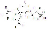 CAS 登录号：39464-59-0， 四氟乙基烯-全氟(2-(2-磺酰基乙氧基)丙基乙烯基醚)共聚物