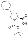 CAS 登录号：394734-77-1， (2S,4S)-叔丁氧羰基-4-环己基-吡咯烷-2-羧酸