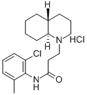 CAS#: 39489-94-6, 3-[(4aR,8aS)-3,4,4a,5,6,7,8,8a-Octahydro-2H-Quinolin-1-Yl]-N-(2-Chloro-6-Methylphenyl)Propanamide Hydrochloride