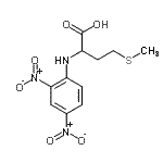 CAS 登录号：3950-28-5， N-(2,4-二硝基苯基)蛋氨酸