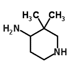 CAS#: 396133-38-3, 3,3-Dimethyl-4-Piperidinamine