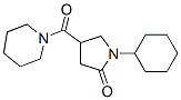 CAS 登录号:39630-13-2, 1-环己基-4-(哌啶羰基)吡咯烷-2-酮