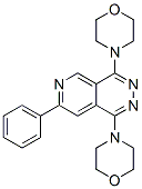 CAS 登录号：39632-88-7， 1,4-二吗啉基-7-苯基吡啶并(3,4-d)哒嗪