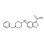 CAS#: 396682-63-6, 1-{6-[(1-Benzyl-4-Piperidinyl)Amino]-2,3-Dihydro-1H-Indol-1-Yl}Ethanone