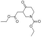 CAS 登录号：39716-33-1， 1-(乙氧羰基)-4-氧代-3-哌啶乙酸乙酯