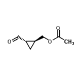 CAS 登录号：397266-08-9， [(1S,2S)-2-甲酰基环丙基]甲基乙酸酯