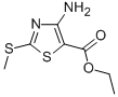 CAS 登录号：39736-29-3， 4-氨基-2-(甲硫基)-1,3-噻唑-5-羧酸乙酯