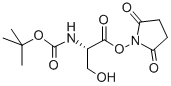 CAS#: 39747-65-4, N-[(1,1-Dimethylethoxy)Carbonyl]-L-Serine 2,5-Dioxo-1-Pyrrolidinyl Ester
