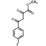 CAS 登录号：39757-34-1， 甲基4-(4-氟苯基)-2,4-二氧代丁酸酯