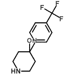 CAS 登录号：39757-71-6， 4-[4-(三氟甲基)苯基]-4-哌啶醇