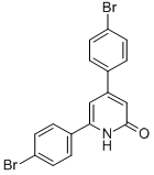 CAS 登录号：397845-49-7， 4,6-二(4-溴苯基)-2(1H)-吡啶酮
