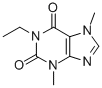 CAS#: 39832-36-5, 1-Ethyl-3,7-Dimethylpurine-2,6-Dione