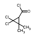CAS#: 39871-98-2, 2,2-Dichloro-3,3-Dimethylcyclopropanecarbonyl Chloride