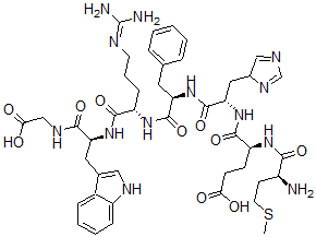 CAS 登录号：39877-09-3， 7-苯丙氨酰-促肾上腺皮质激素(4-10)