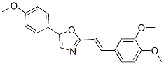 CAS 登录号：3988-51-0， 2-[(E)-2-(3,4-二甲氧基苯基)乙烯基]-5-(4-甲氧基苯基)-1,3-恶唑