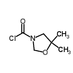 CAS#: 39885-54-6, 5,5-Dimethyl-1,3-Oxazolidine-3-Carbonyl Chloride