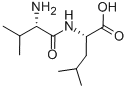 CAS 登录号：3989-97-7， (2S)-2-[[(2R)-2-氨基-3-甲基丁酰基]氨基]-4-甲基戊酸
