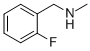 CAS#: 399-30-4, (2-Fluorobenzyl)Methylamine
