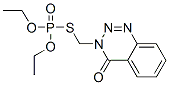 CAS 登录号:39923-25-6, 3-(二乙氧基磷酰硫基甲基)-1,2,3-苯并三嗪-4-酮