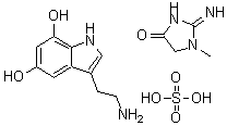CAS#: 39929-27-6, 5,7-Dihydroxytryptamine Creatinine Sulfate