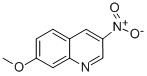 CAS 登录号：39977-95-2， 7-甲氧基-3-硝基喹啉