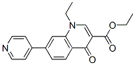 CAS#: 40034-46-6, Ethyl 1-Ethyl-1,4-Dihydro-4-Oxo-7-(4-Pyridyl)Quinoline-3-Carboxylate