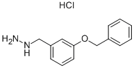 CAS 登录号：40051-69-2， (3-苄氧基-苄基)-肼盐酸盐